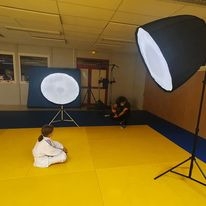séance photos au dojo par Paul Meyranx, photographe et judoka