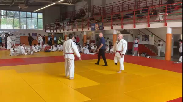 Prestation de Sébastien LE MEAUX en para-jujitsu