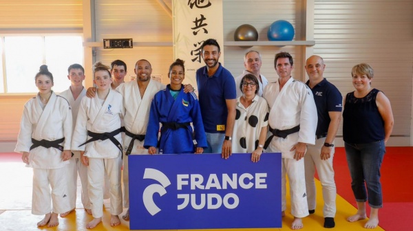 Délégation judo du Mozambique à Dax pour les JO : Jacira FERREIRA